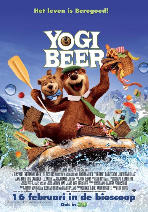 Yogi Bear - Dutch Movie Poster