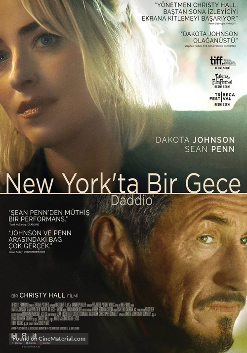 Daddio - Turkish Movie Poster