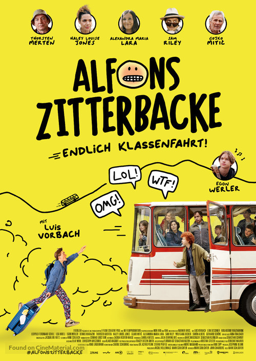 Alfons Zitterbacke - Endlich Klassenfahrt! - German Movie Poster