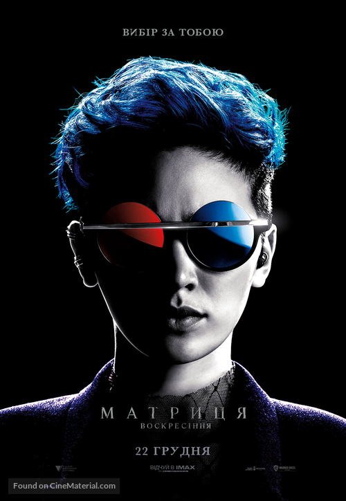 The Matrix Resurrections - Ukrainian Movie Poster