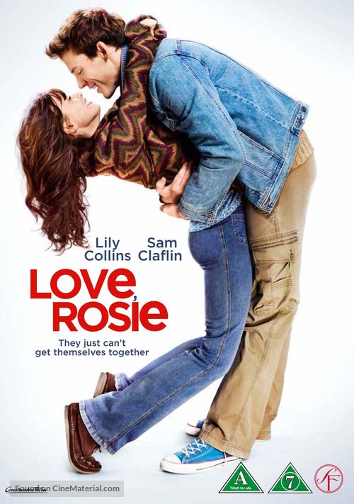 Love, Rosie - Danish DVD movie cover