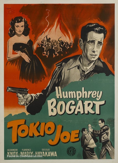 Tokyo Joe - Danish Movie Poster