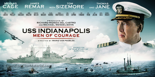 USS Indianapolis: Men of Courage - Movie Poster