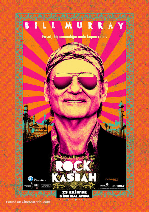 Rock the Kasbah - Turkish Movie Poster