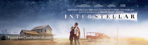 Interstellar - Italian Movie Poster