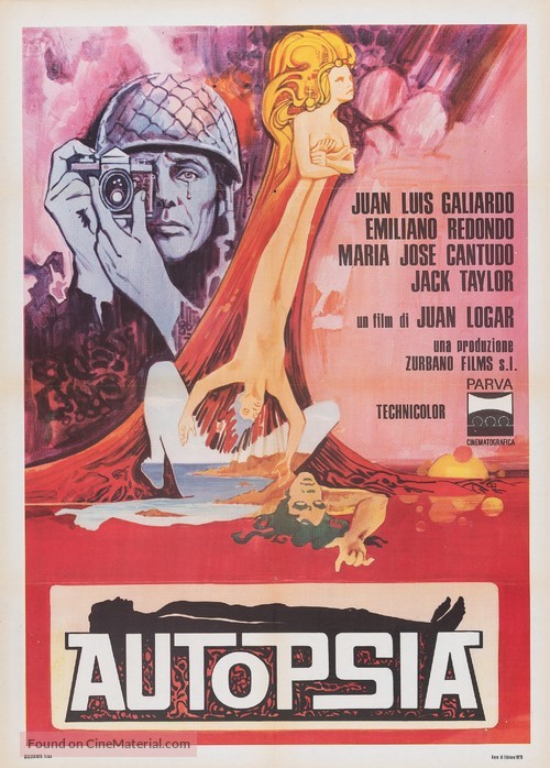 Autopsia - Italian Movie Poster