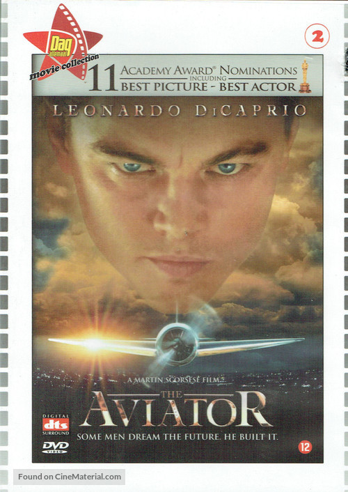 The Aviator - Belgian DVD movie cover