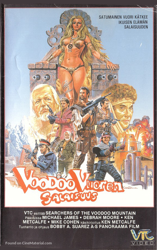 Warriors of the Apocalypse - Finnish VHS movie cover