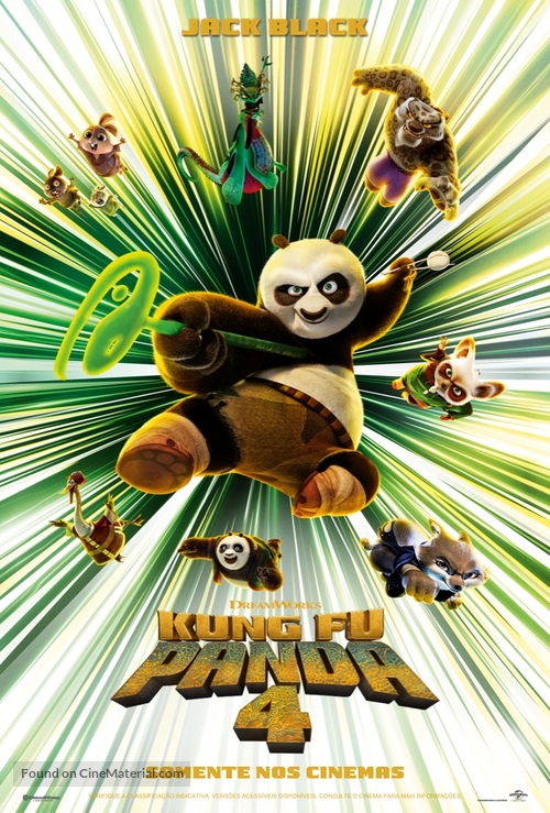 Kung Fu Panda 4 - Brazilian Movie Poster