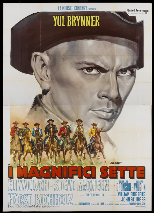 The Magnificent Seven - Italian Movie Poster