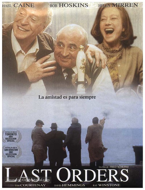 Last Orders - Spanish poster