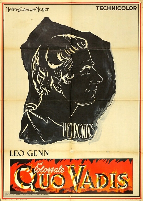 Quo Vadis - Italian Movie Poster