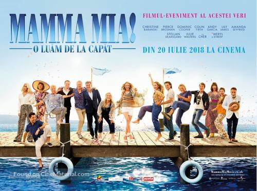 Mamma Mia! Here We Go Again - Romanian Movie Poster