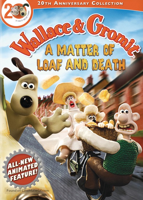 Wallace and Gromit in &#039;A Matter of Loaf and Death&#039; - DVD movie cover