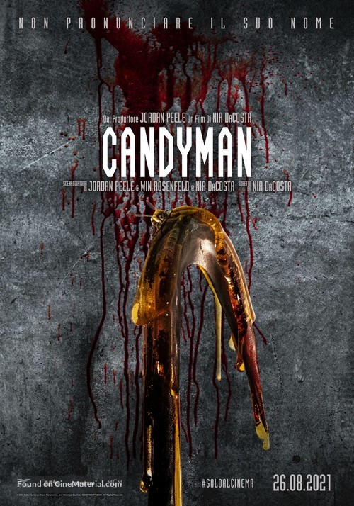 Candyman - Italian Movie Poster
