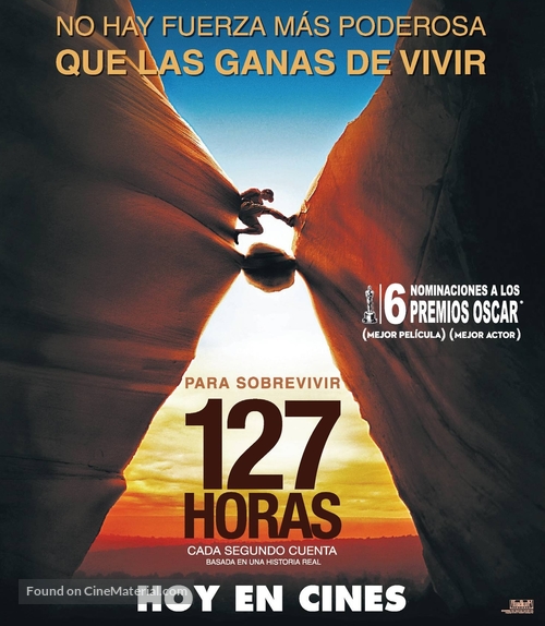 127 Hours - Chilean Movie Poster