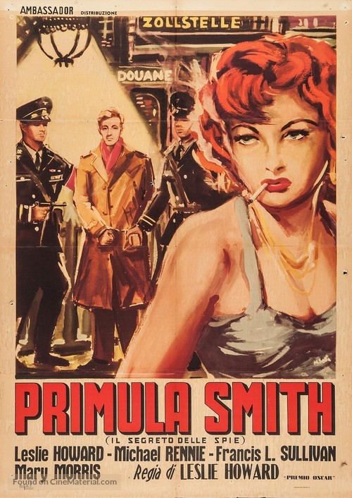 &#039;Pimpernel&#039; Smith - Italian Movie Poster