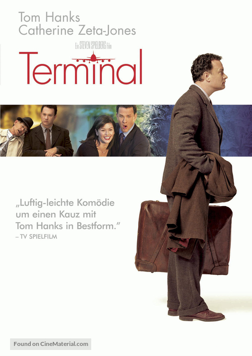 The Terminal - German DVD movie cover