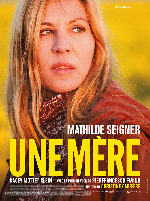 Une m&egrave;re - French Movie Poster