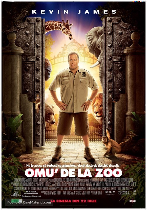 The Zookeeper - Romanian Movie Poster