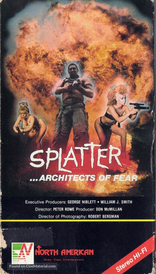 Splatter: Architects of Fear - Movie Cover