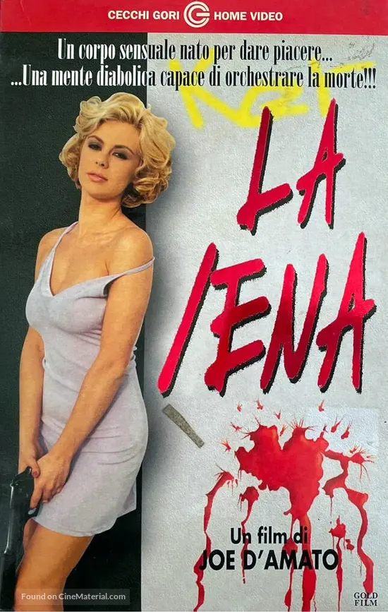 La iena - Italian VHS movie cover