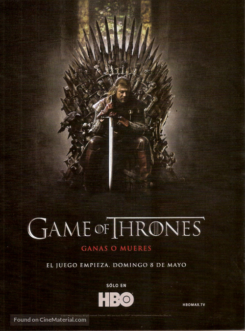 &quot;Game of Thrones&quot; - Argentinian Movie Poster