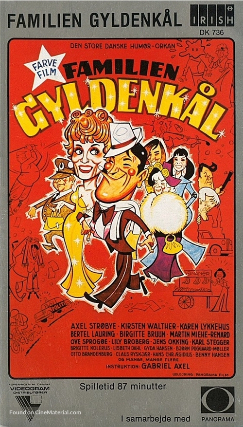 Familien Gyldenk&aring;l - Danish Movie Cover