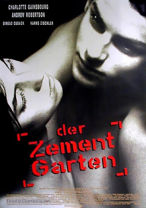 The Cement Garden - German Movie Poster