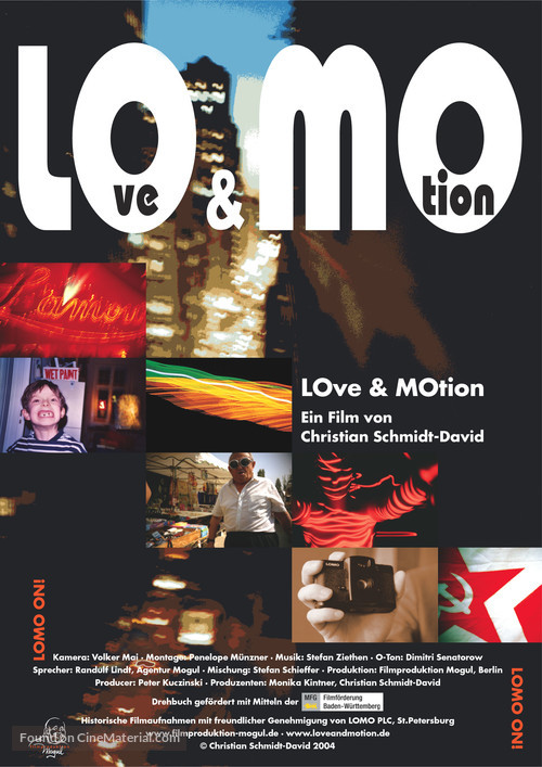 LOve &amp; MOtion - German poster
