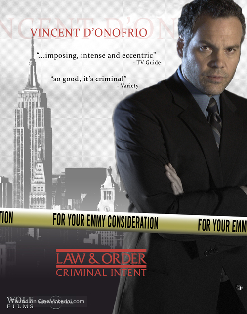 &quot;Law &amp; Order: Criminal Intent&quot; - Movie Poster