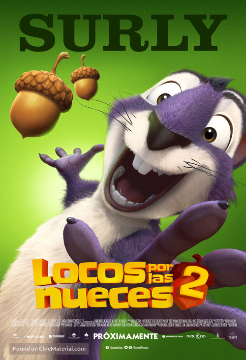 The Nut Job 2 - Argentinian Movie Poster