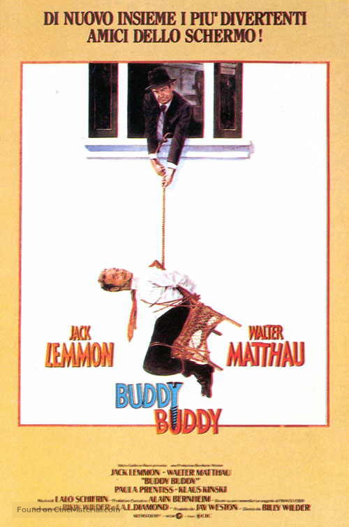 Buddy Buddy - Italian Movie Poster