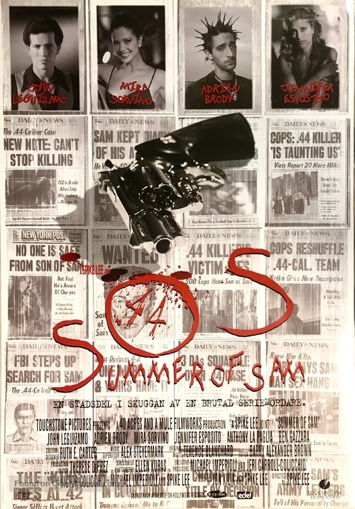 Summer Of Sam - Swedish Movie Poster