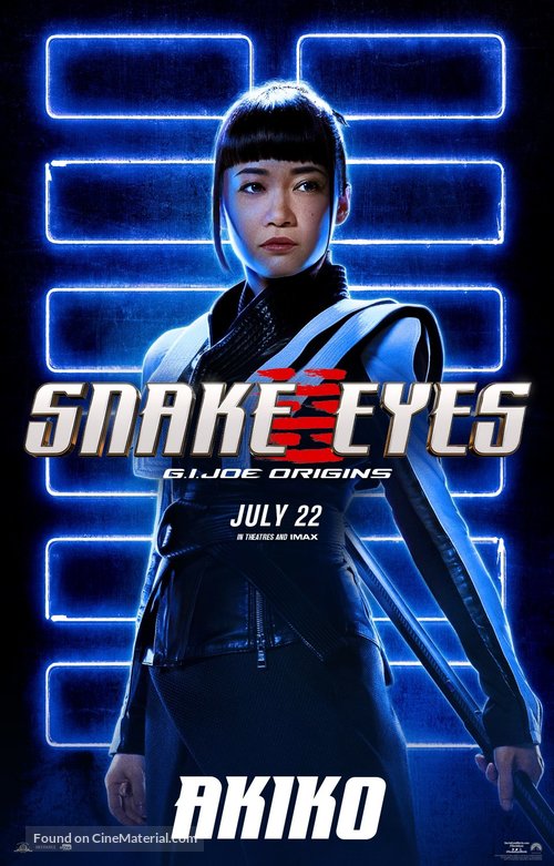Snake Eyes: G.I. Joe Origins -  Movie Poster