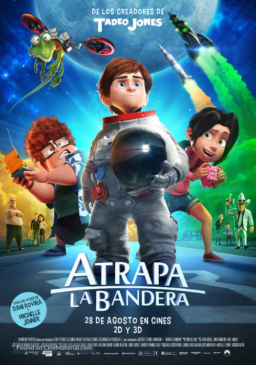 Atrapa la bandera - Spanish Movie Poster