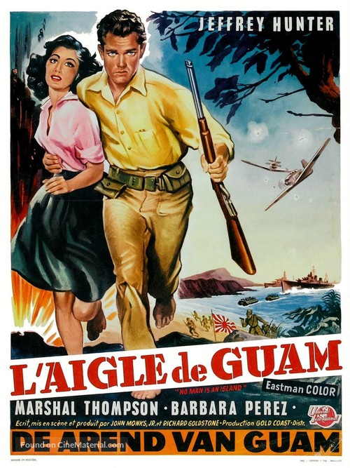 No Man Is an Island - Belgian Movie Poster