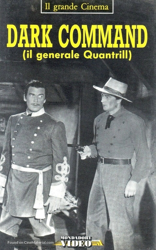 Dark Command - Italian VHS movie cover
