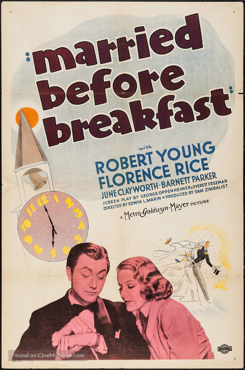 Married Before Breakfast - Movie Poster