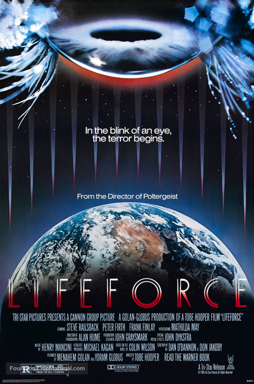 Lifeforce - Movie Poster