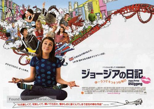 Angus, Thongs and Perfect Snogging - Japanese Movie Poster