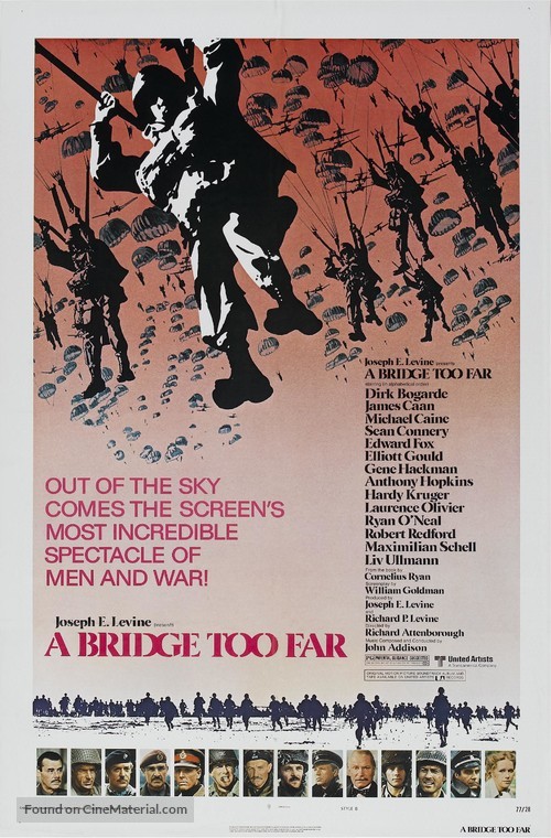 A Bridge Too Far - Movie Poster