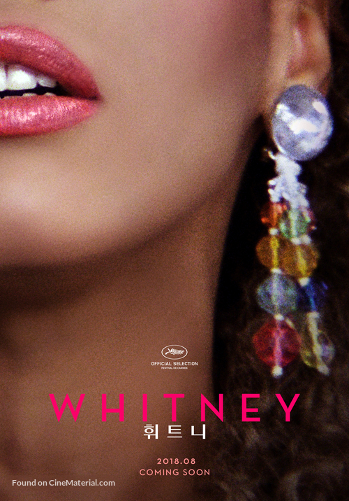 Whitney - South Korean Movie Poster