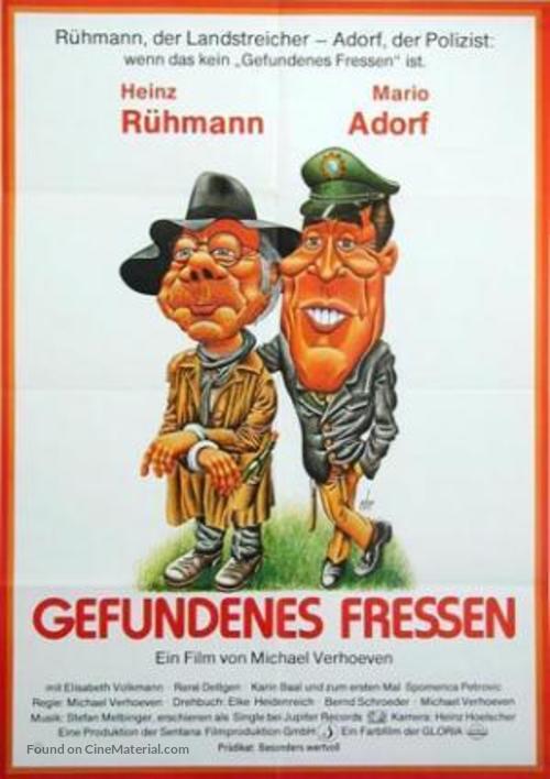 Gefundenes Fressen - German Movie Poster