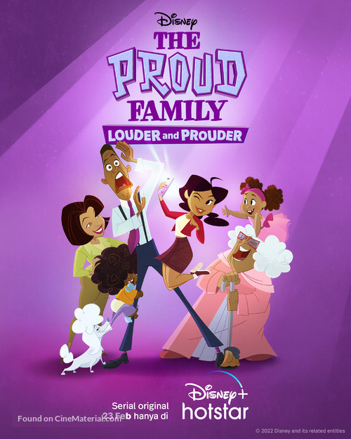 &quot;The Proud Family: Louder and Prouder&quot; - Indonesian Movie Poster