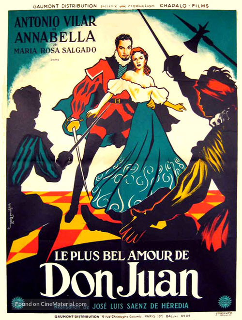 Don Juan - French Movie Poster