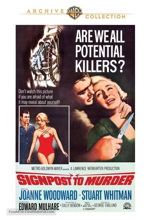 Signpost to Murder - DVD movie cover