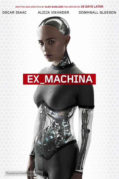 Ex Machina - DVD movie cover