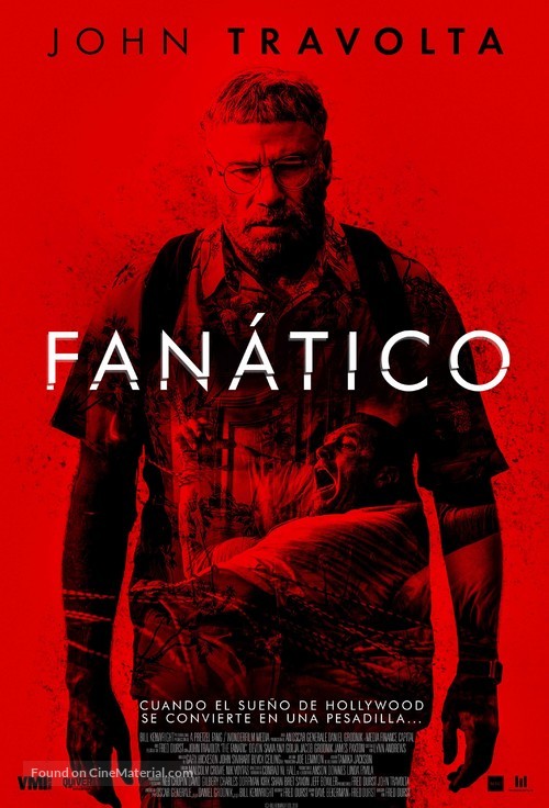 The Fanatic - Spanish Movie Poster