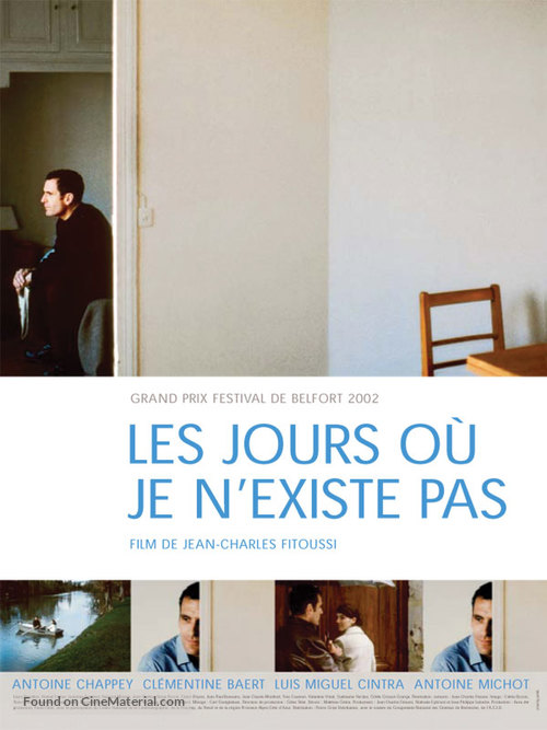 Les jours o&ugrave; je n&#039;existe pas - French Movie Poster